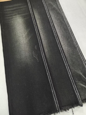 kupować Jedwabny Czarny 3/1 Prawy Twill Ciemny Indigo Wysoki Stretch 8S Denim Tkanina 11,5 oz dla dżinsów online manufacture