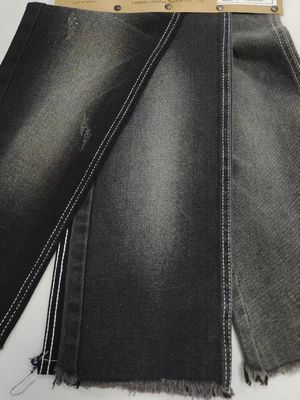 kupować 11.2oz 60%Cotton Denim Fabric 7S BLACK/BLACK For Youth Denim Pants online manufacture