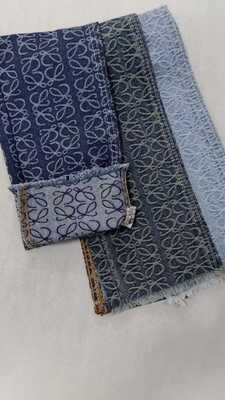 kupować Beautiful pattern Heavy weight Dark blue with full width 180cm /10x7 Denim fabric for jeans online manufacture