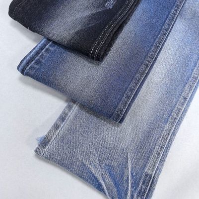 Włókno z elastycznej warp slub Roll Dyed Cotton Spandex Denim Tkanina dla damskich lub męskich jeansów