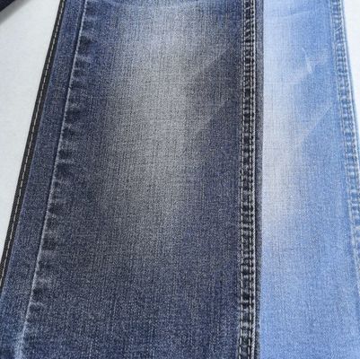 Dżinsowa tkanina o średniej gramaturze 9,2oz, 80% bawełny, 160cm, CIEMNY INDIGO, o wysokiej rozciągliwości, JSD3140, dobra jakość