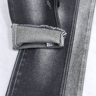 Czarny 12,5 oz Ciężka tkanina denimowa dla mężczyzn Jeans 68%C 3%V 27%P 2%S