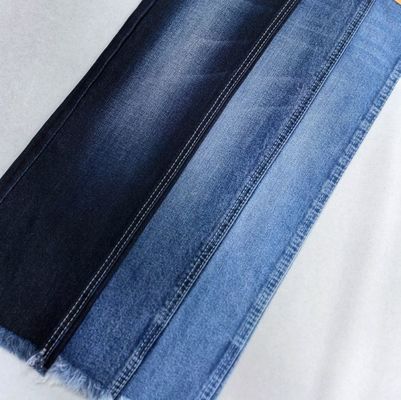 Wysoki rozciąg denim bawełniany spandex denim tkanina 11,3 oz ciemno niebieski