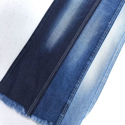 Bawełna odporna na kurczenie Spandex Tkanina Denim Tri Core Bawełna Spandex Ciemno Błękitna 11 oz