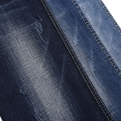 Odporny na kurczenie poliester bawełniany SPANDEX DENIM FABRIC JZT556 10,9 oz