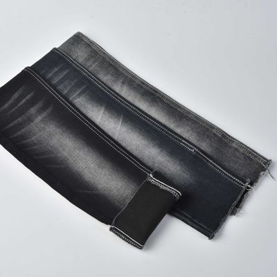 Tkanina z bawełny twill polyester spandex stretch denim QY014 12,4 oz