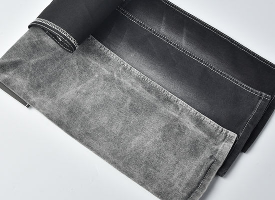 9.6oz Powtarzalna na kurczenie bawełna poliester Spandex Stretch Denim Tkanina