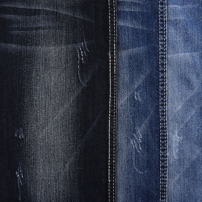 Spandex Stretch Dark Blue Denim Fabric 9.3 Oz JX767-3 Z kurczeniem W 10-11% I liczbą przędzy 8 7.5SB*10/40D 75D