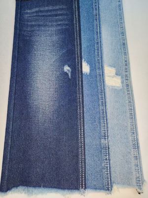 11.3oz TKANINA DENIMOWA w stylu TWILL 78.6% Bawełny CIEMNE INDIGO o konstrukcji 10x7 JSD3250 Do Dżinsów Damskich