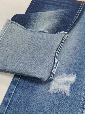70%Bawełna 7%Polyester 23%Rayon DARK INDIGO Denim Tkanina JSD3226R dla kobiet Mężczyźni Dziewczyny Chłopcy Jeans