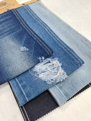 11.2oz Heavyweight Cotton Polyester Denim Fabric Woven Twill For Jeans In-Shock Items