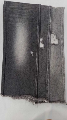 Doskonały, czarny/biały diagonal 11.3oz 10x7 180cm bez elastanu, tkanina dżinsowa JSD3022B do modnych dżinsów